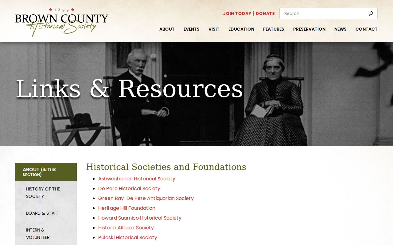 Green Bay local history resources